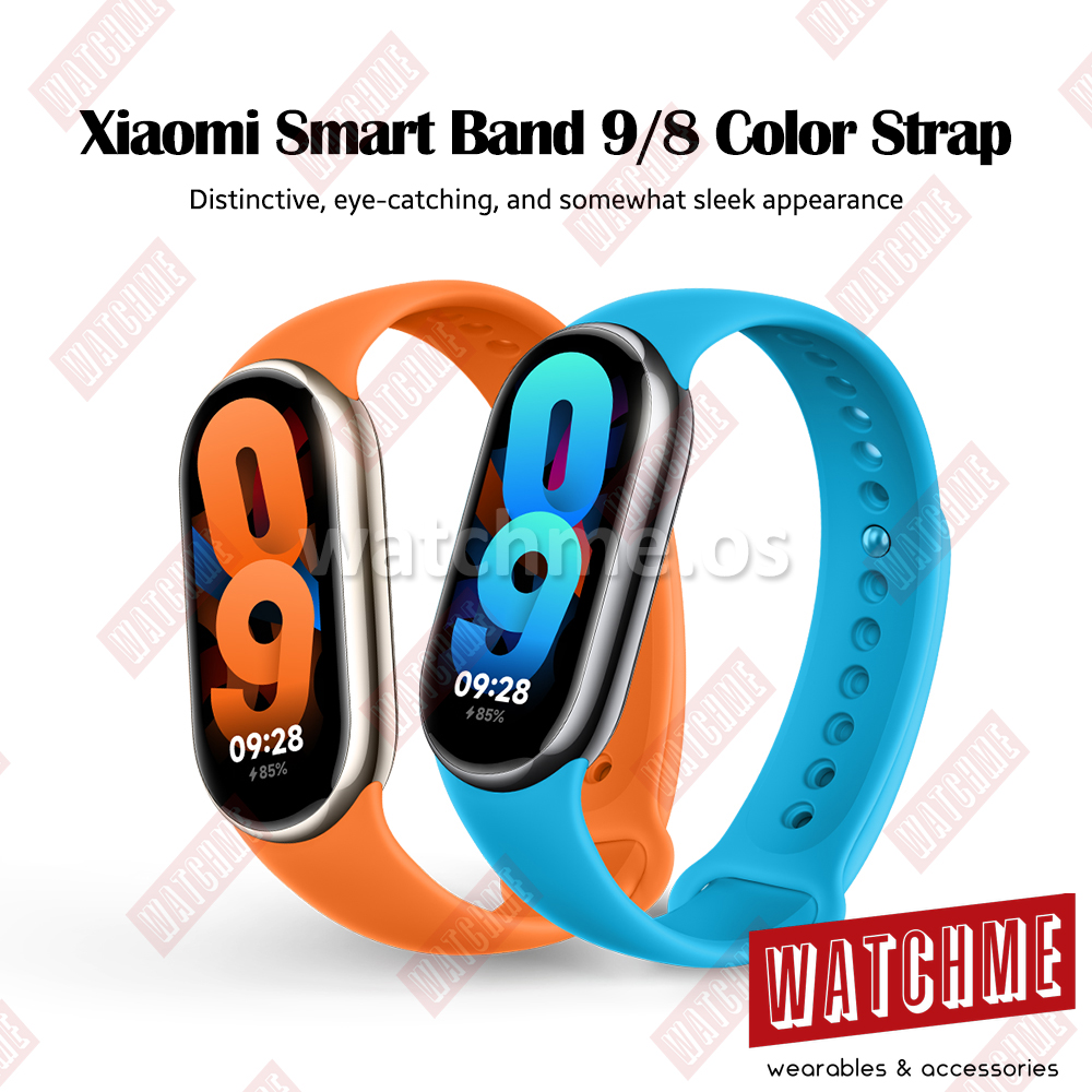 Bracelet Magnétique Pour Xiaomi Mi Band 9/8 - Acier Inoxydable, Réglable, Installation Facile