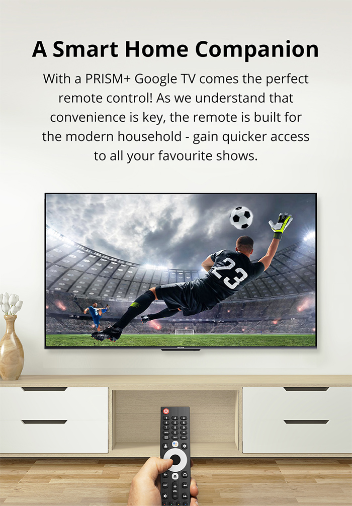 PRISM+ Google TV Remote Control | Shopee Malaysia