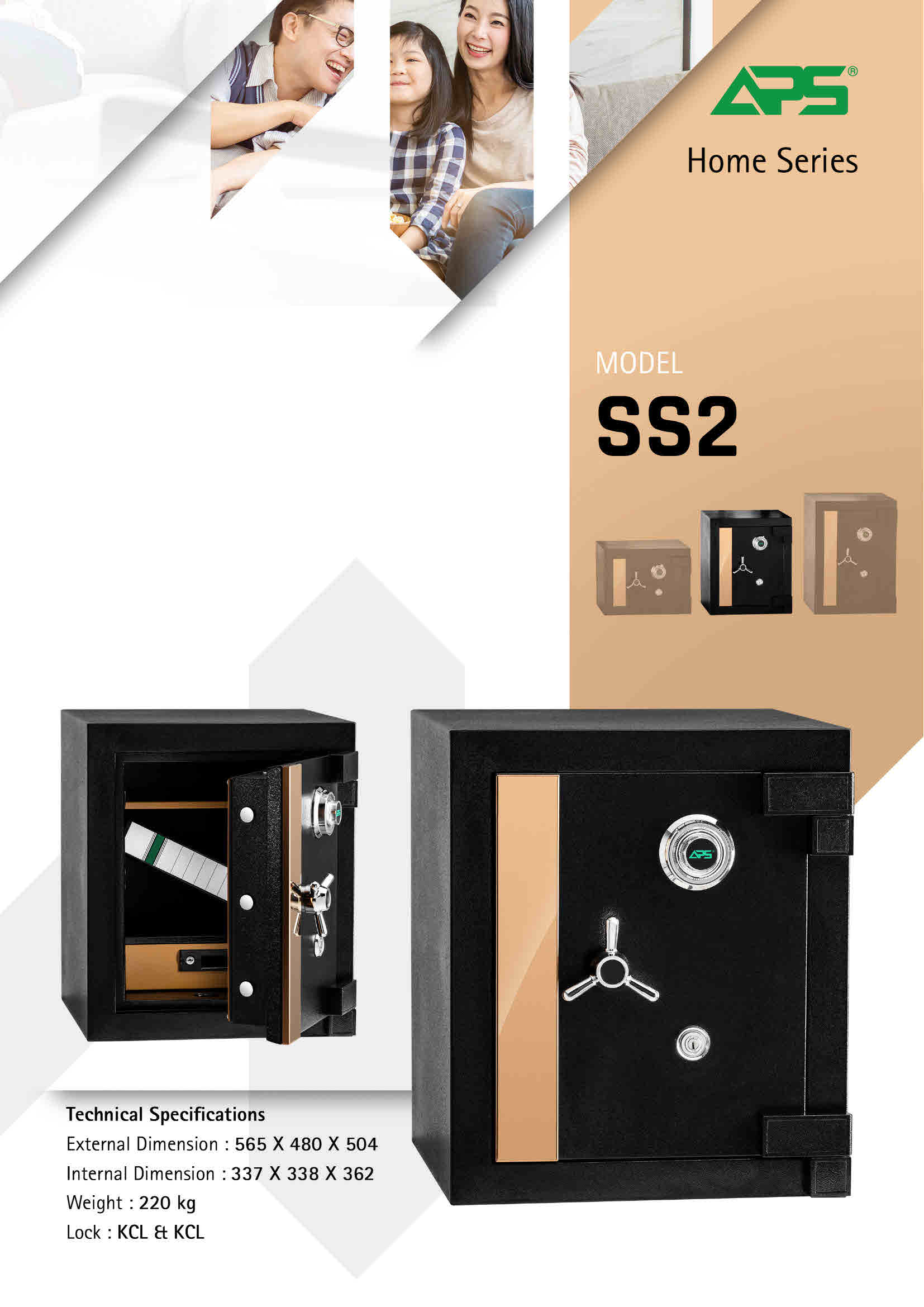 APS SS1 SS2 SS3 Home Safe Fire Resistant Safety Box APS Home Safe Box ...