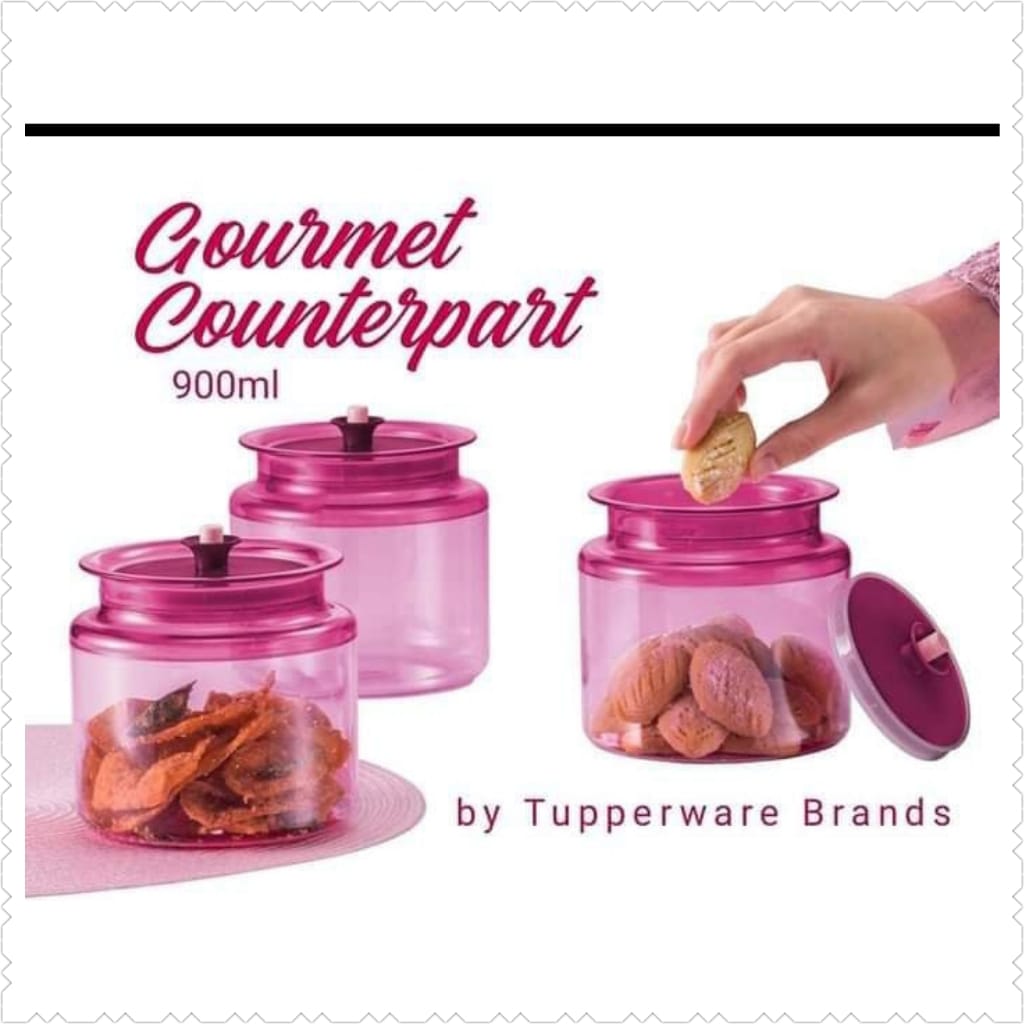 Tupperware Advanced Counterpart 1.25L / 500ml Airtight Canister ...