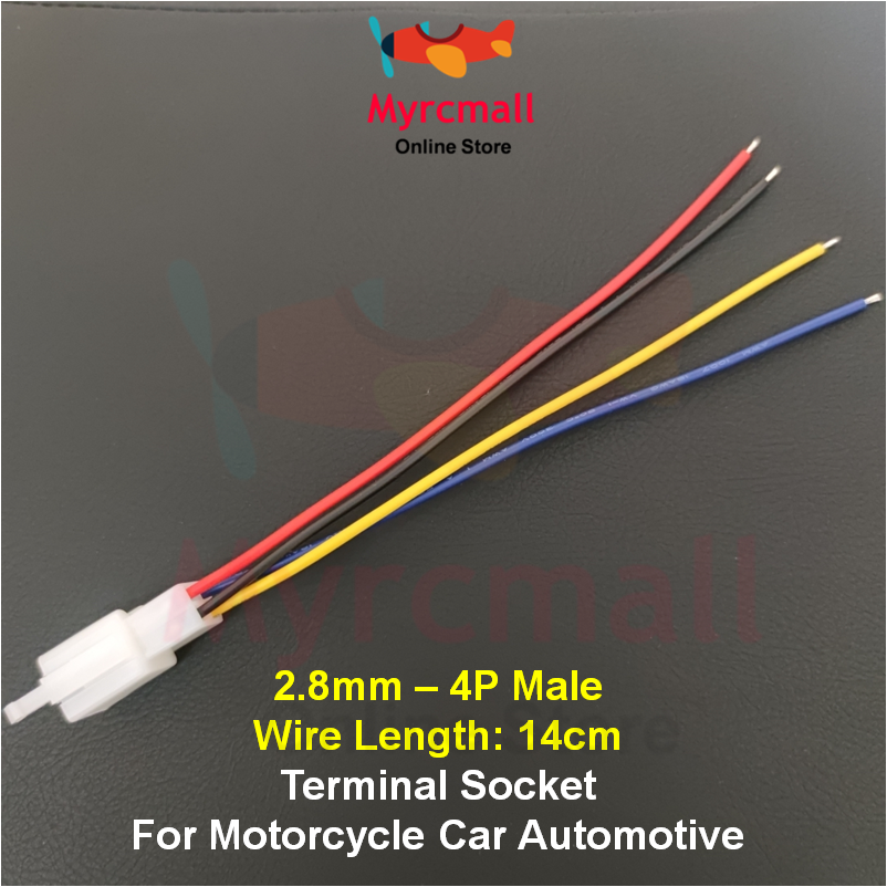 1P/2P/3P/4P/6P/9P 2.8mm Terminal Socket Connector Plug Electrical Wire ...