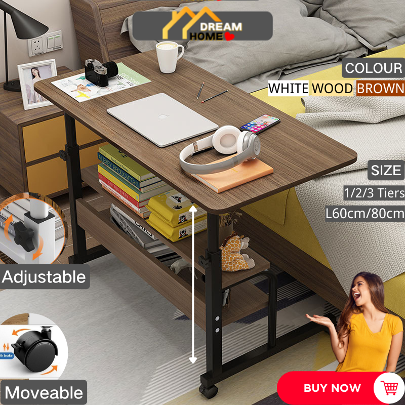 Dream Home Adjustable Bedside Laptop Table Removable Study Table ...