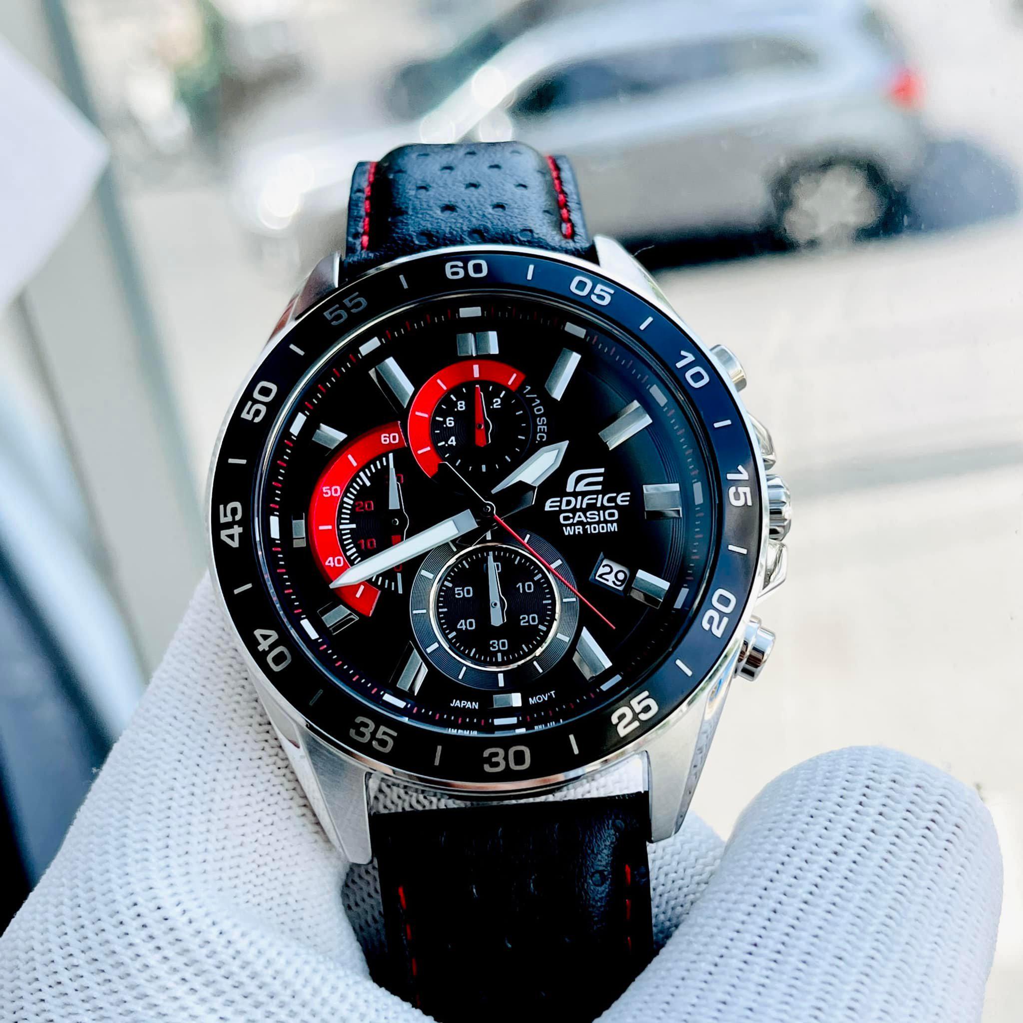 Casio Edifice Chronograph Men s Watch EFV 550L 1AV Shopee Malaysia