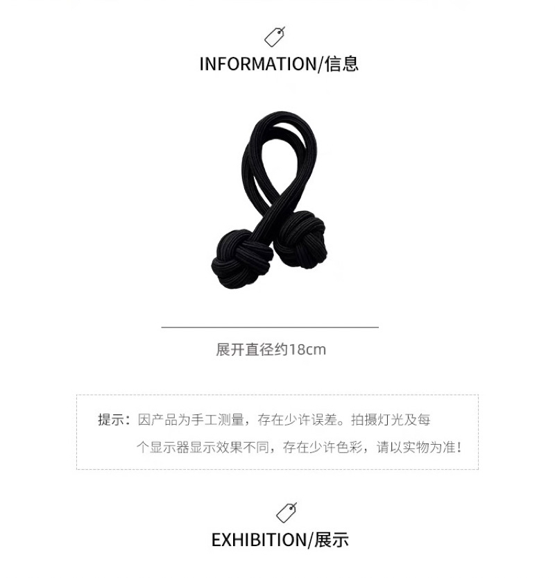 Adjustable Lock Ribbon Ponytail Rubber Band High Elastic Rubber Hair ...