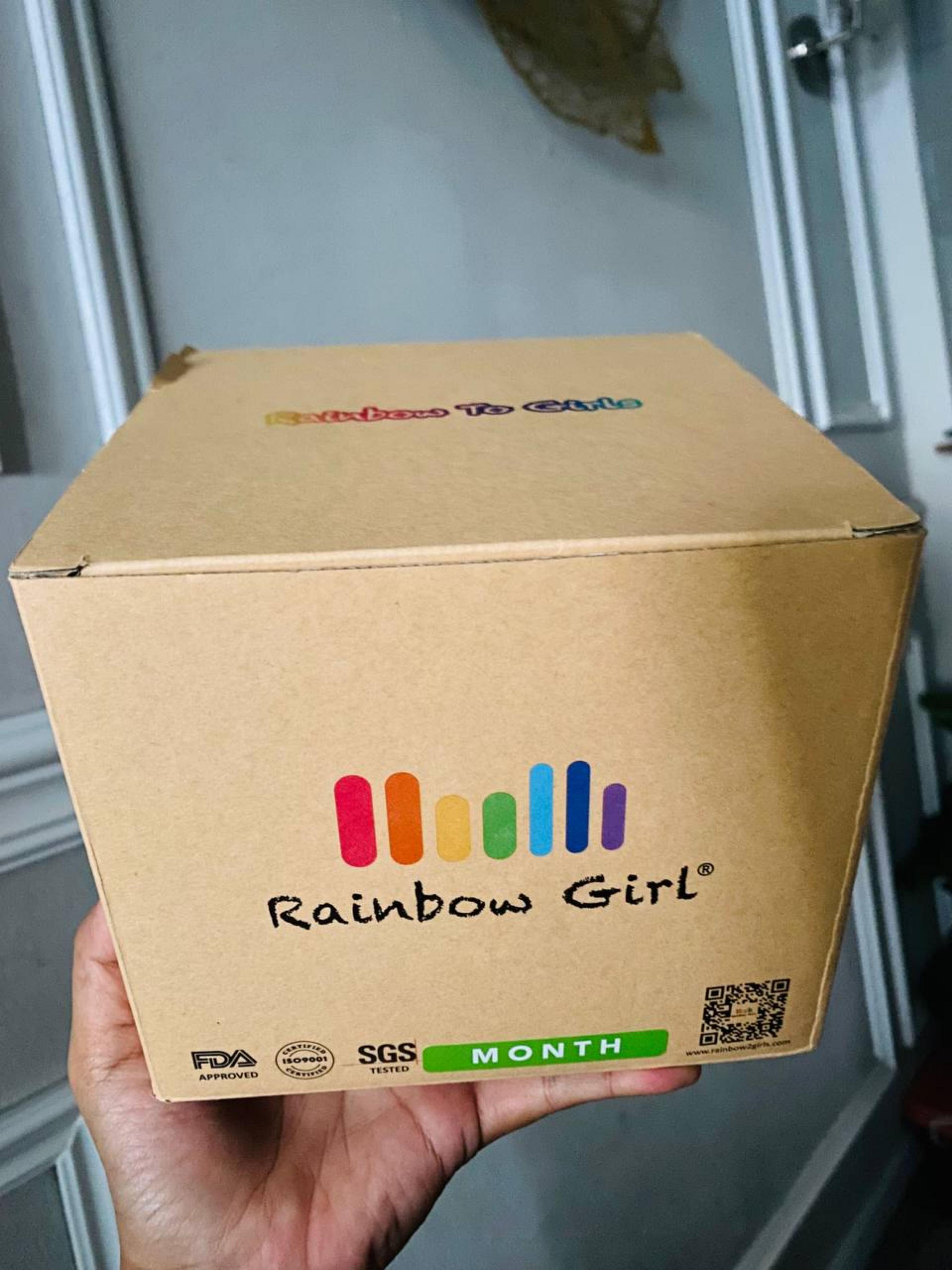 (BOX) RAINBOW GIRL ULTRA THIN 1MM PAD DAY USE PANTILINER DAY EXTRA ...
