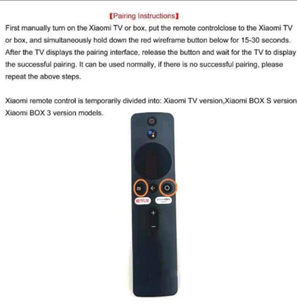 【FREE BATTERY AAA X2 】XIAOMI MI TV 4S 4 4A 4C 4X 4K 3 2 1 S STICK ...