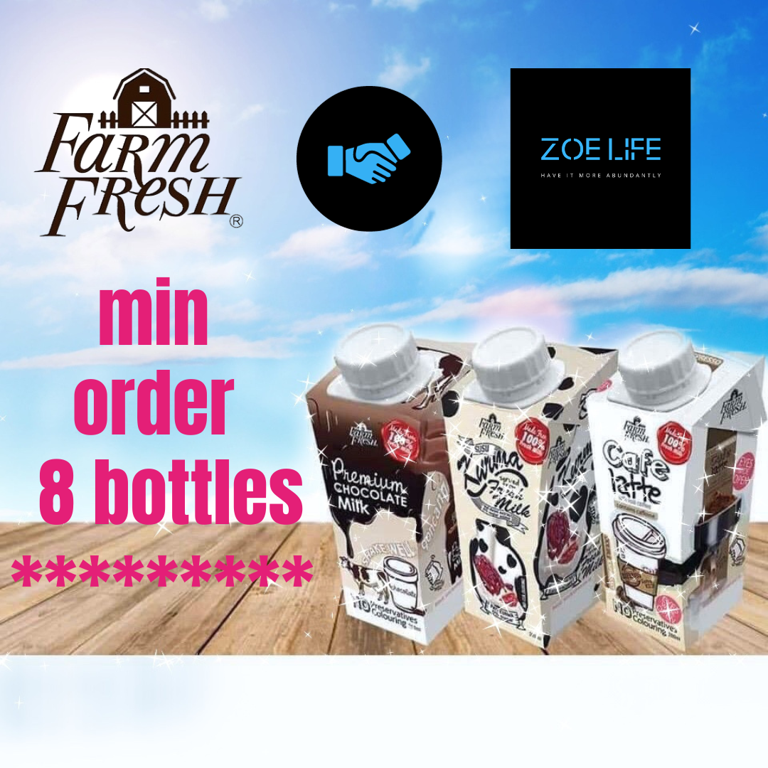 [ Min Purchase 8 Bottles ] [ Buy 24 Btls, 1 Free Gift ] Farm Fresh 