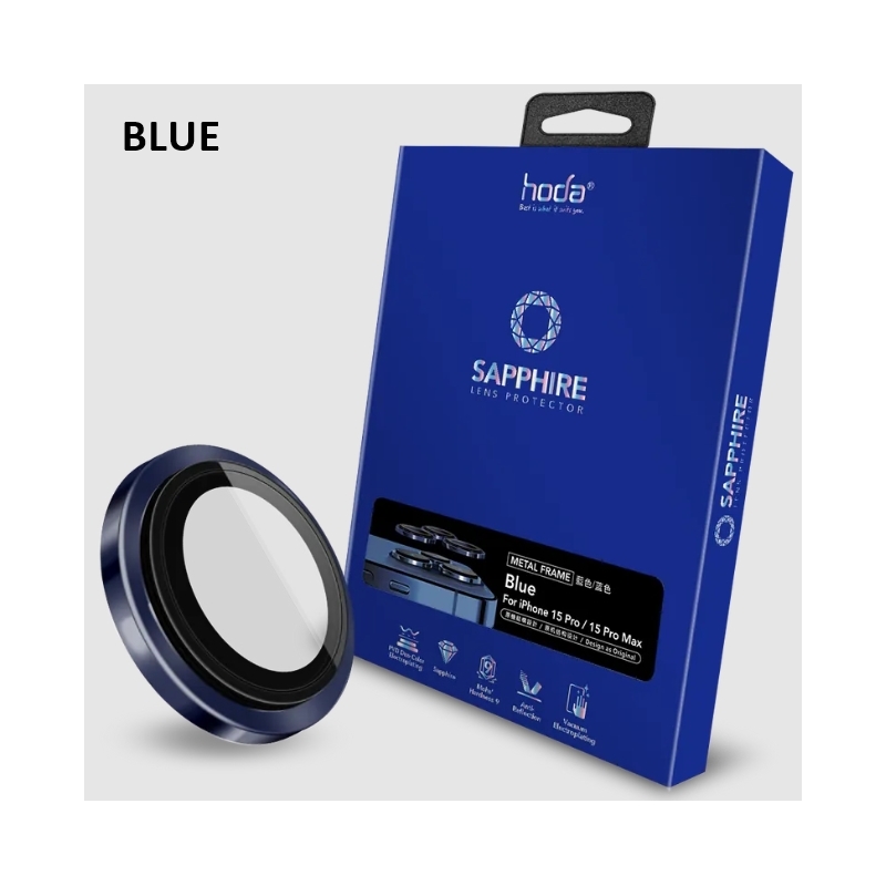 Hoda sapphire camera lens protector for iPhone 16 Pro 16 Pro Max