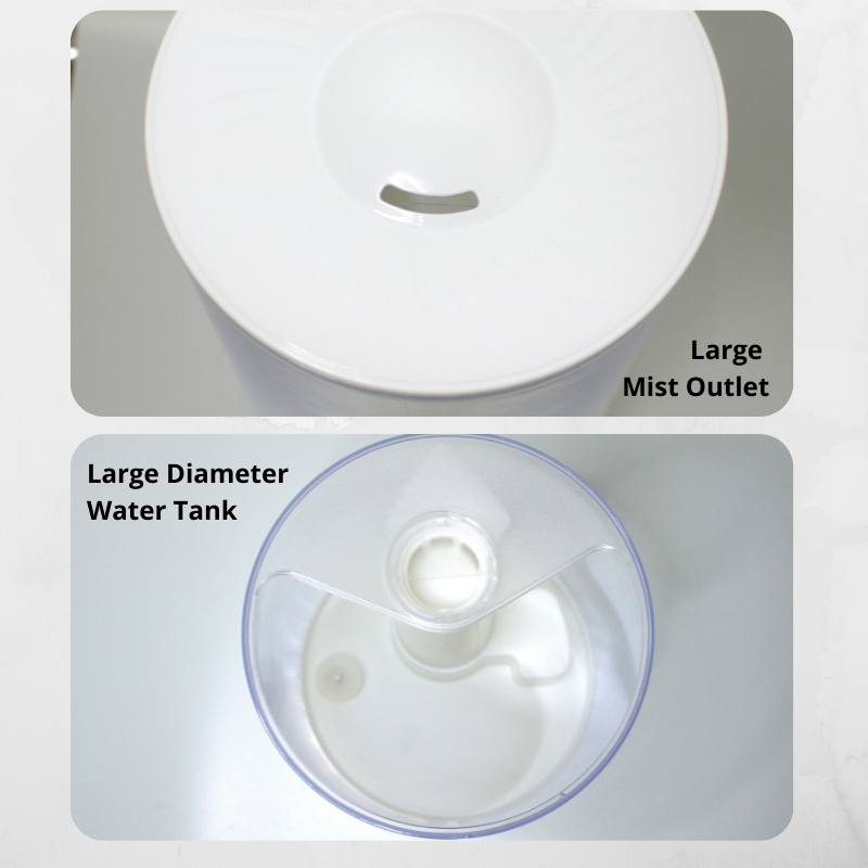 Deroma M350 Air Humidifier Transparent Water Tank with 3.5LCapacity ...