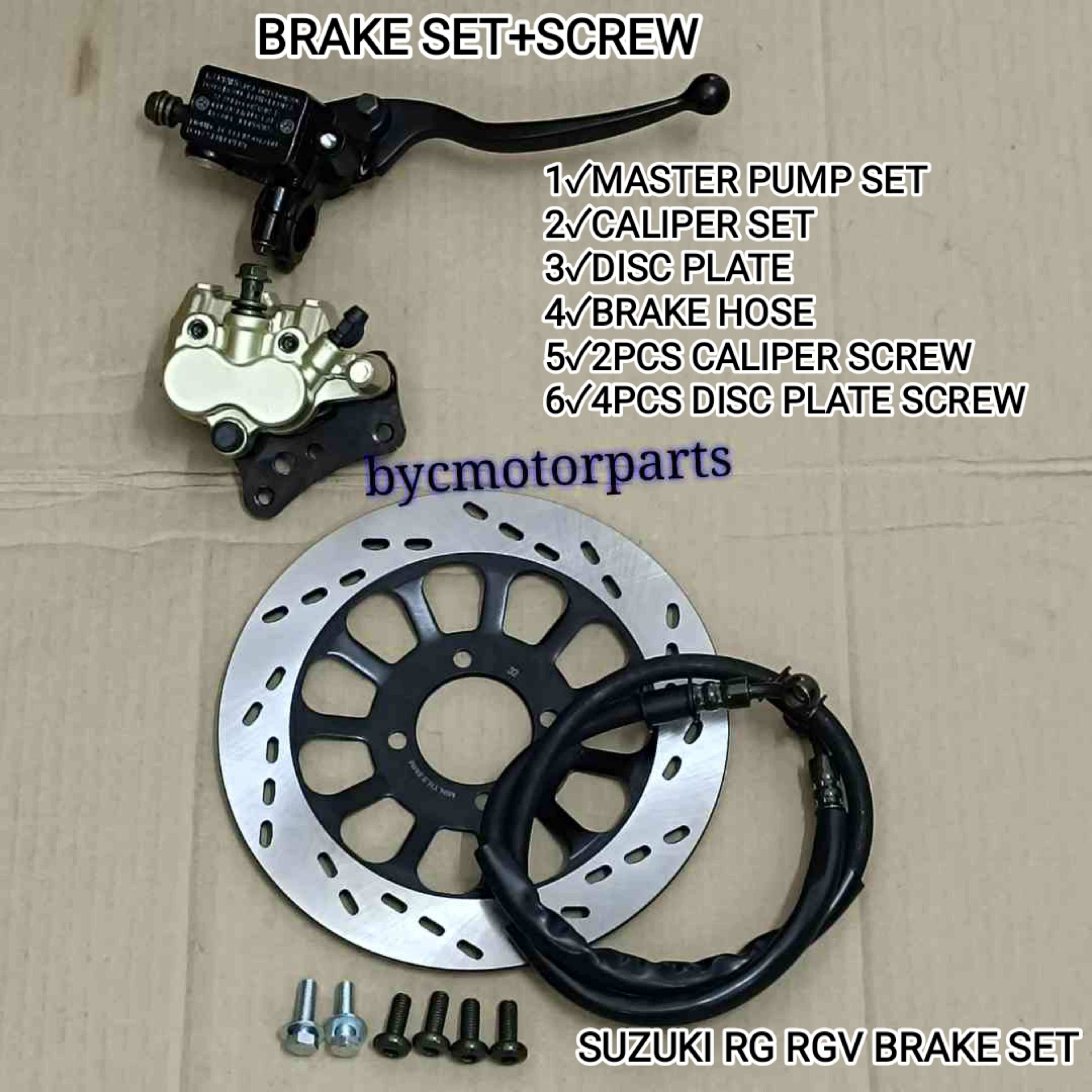 SUZUKI RG SPORT RGS RG110 RGV RGV120 FRONT MASTER PUMP CALIPER DISC ...
