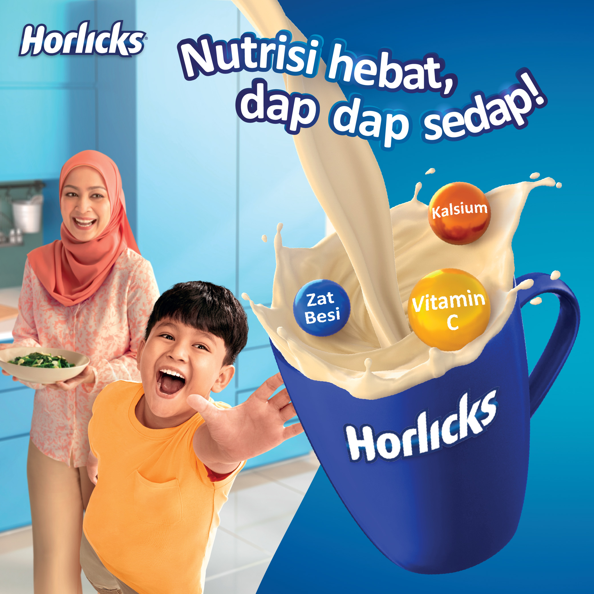 Horlicks 3 In 1 Instant Cereal Drink (10 x 32g) | Shopee Malaysia