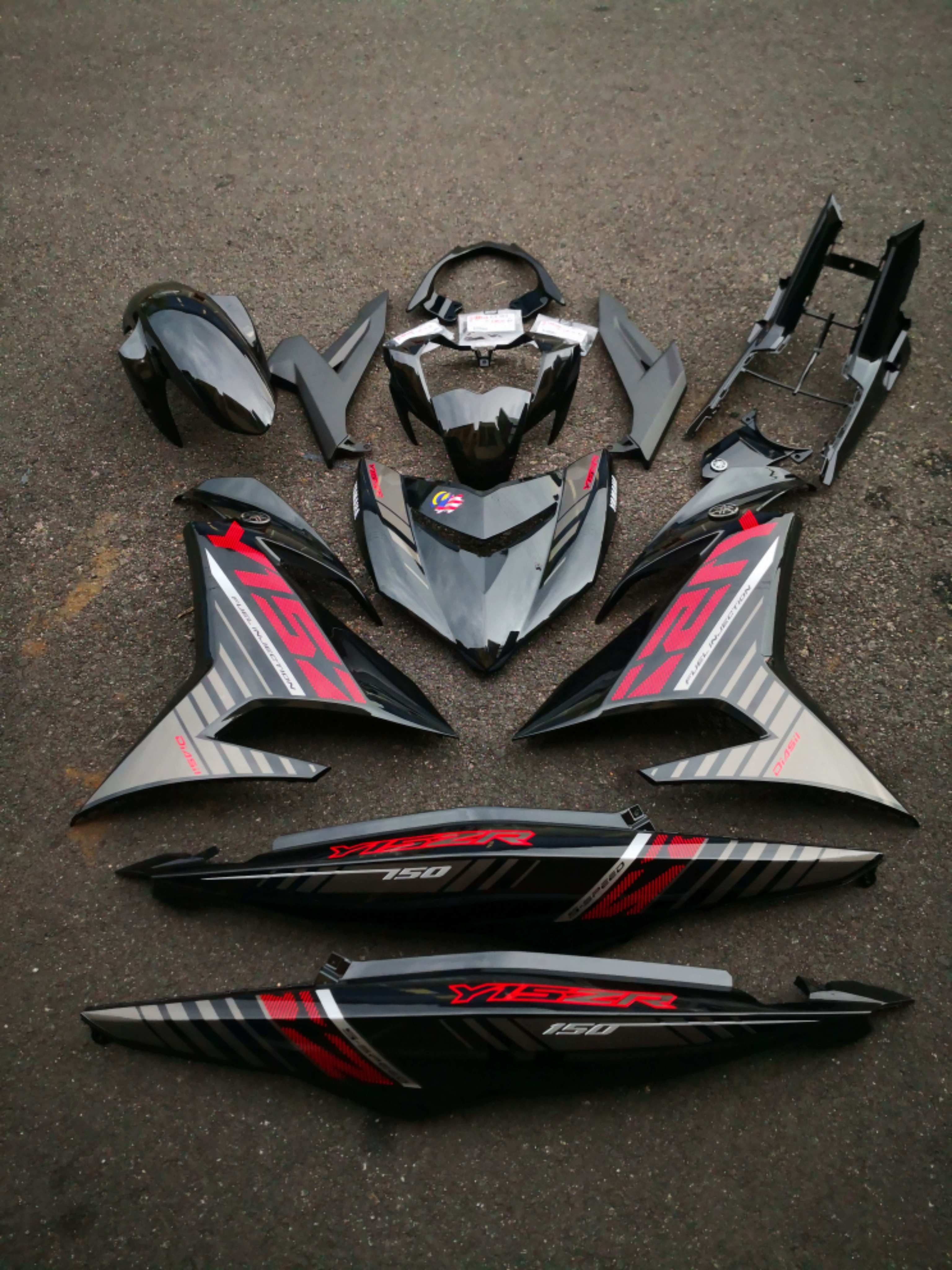 Y15 V1 V2 COVER SET BIRU PURBA HITAM BATMAN MERAH PURBA PROMOSI HLD