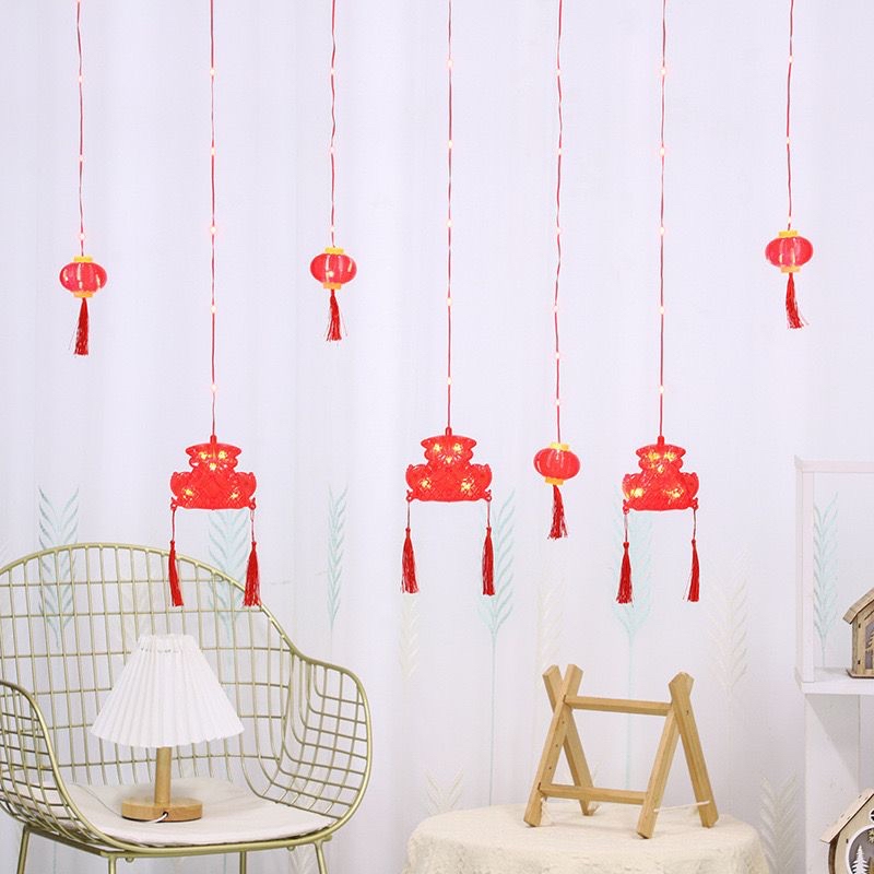 Ready Stock 2024 CNY LED Lamp Light Lantern Chinese New Year Temple ...