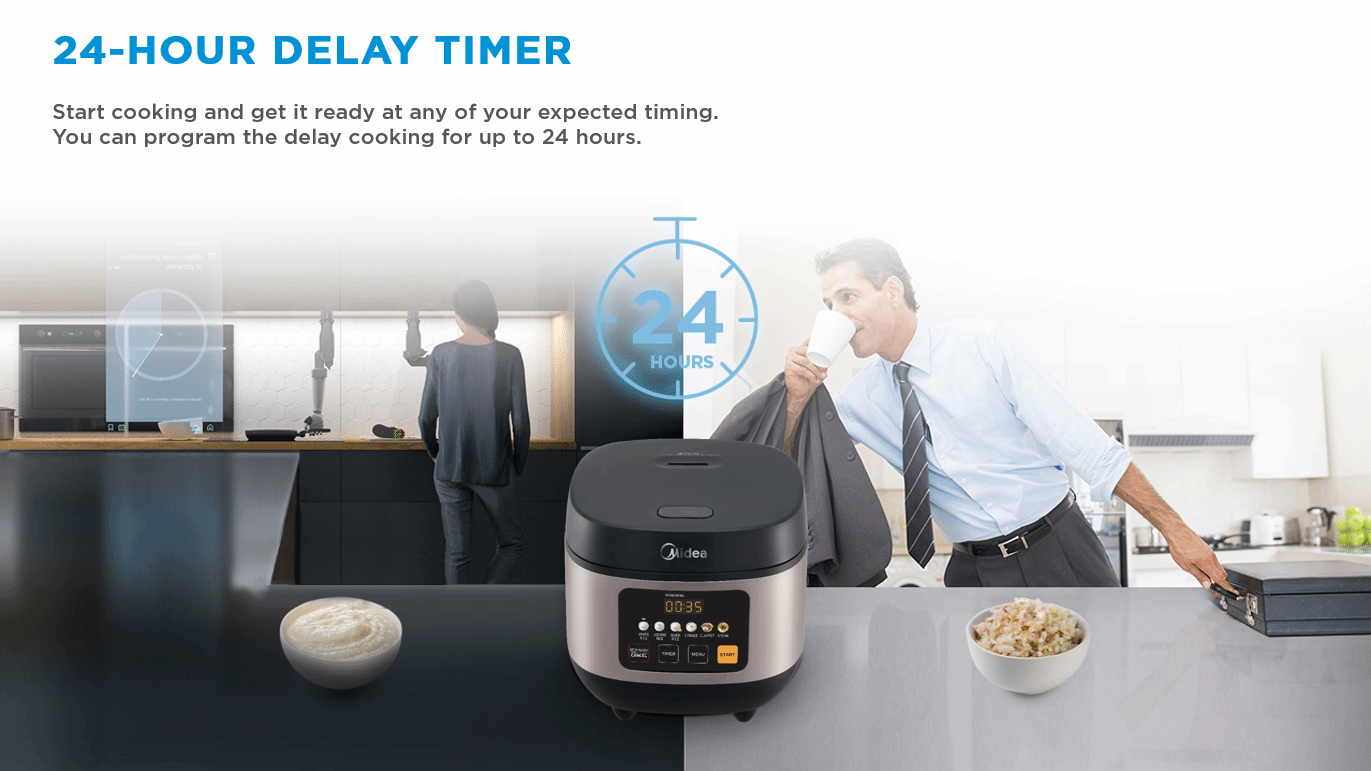 Midea 1.8L Digital Rice Cooker MB-FS5020 | Shopee Malaysia
