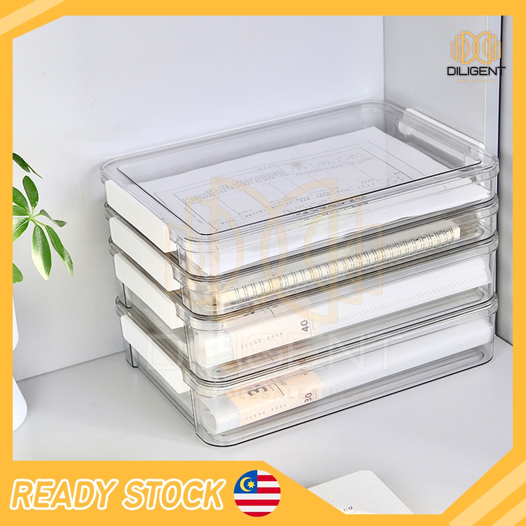 【D319 READY STOCK】Kotak Penyimpanan yang Cerdas Stackable Large ...