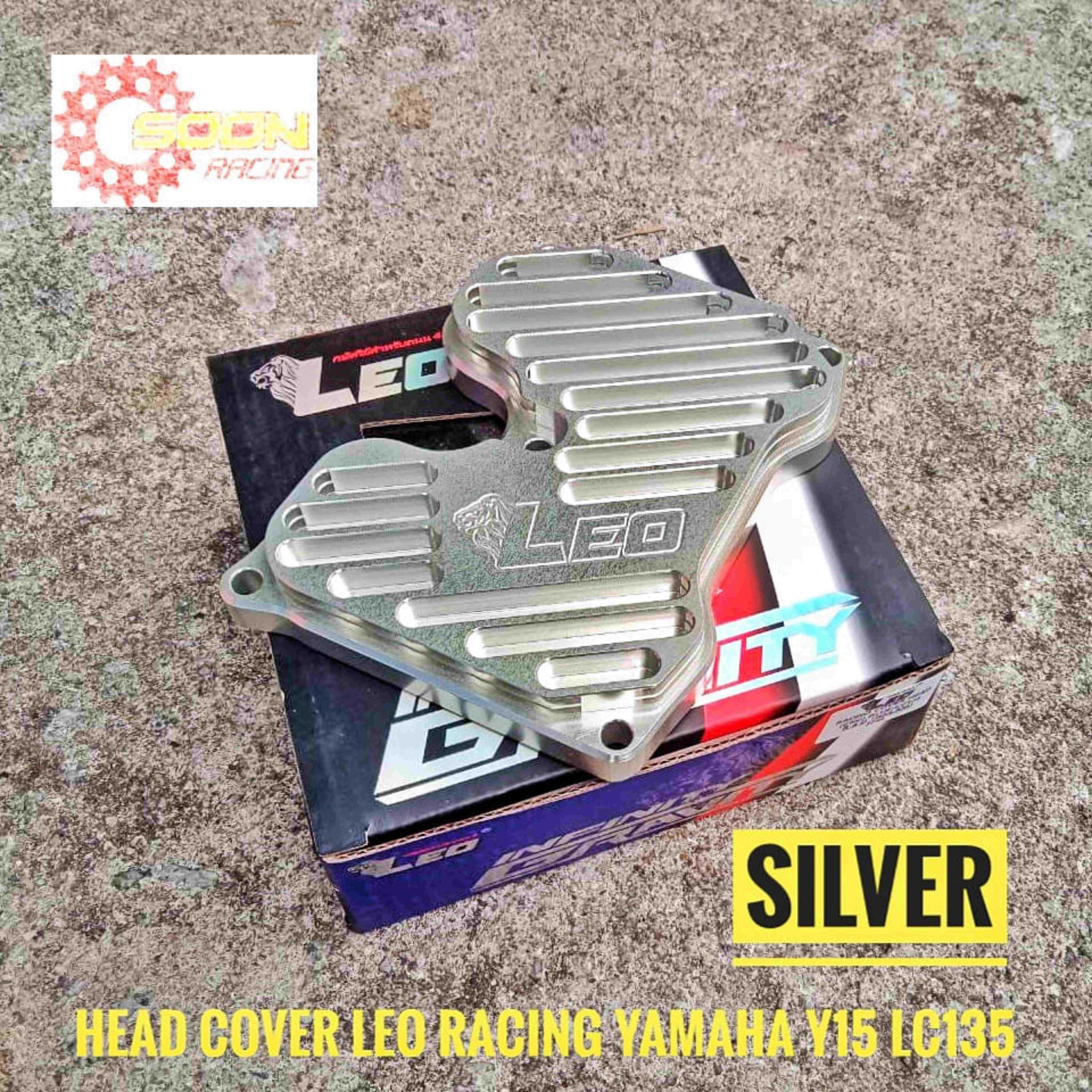 LEO LC Y15 RACING HEAD COVER CNC ESR LEO RACING THAILAND YAMAHA Y15ZR ...