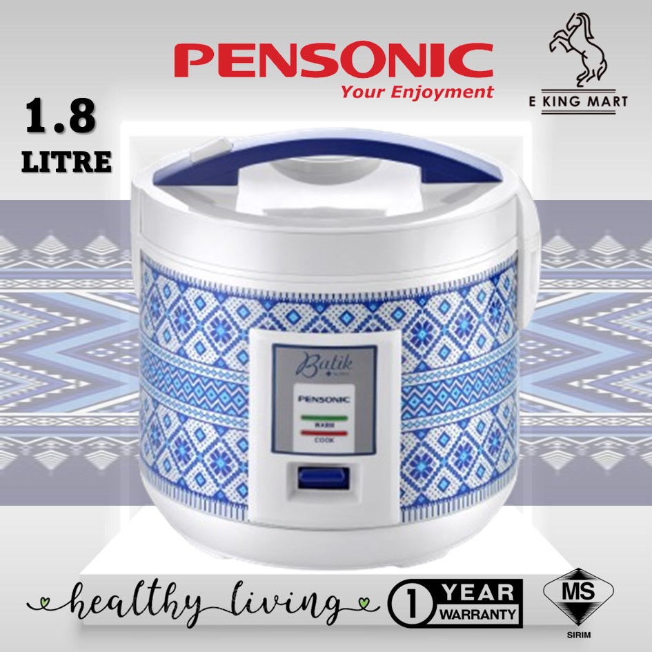 Pensonic Jar Rice Cooker BATIK PSR-1808B / PSR-1801 1.8L PERIUK NASI ...