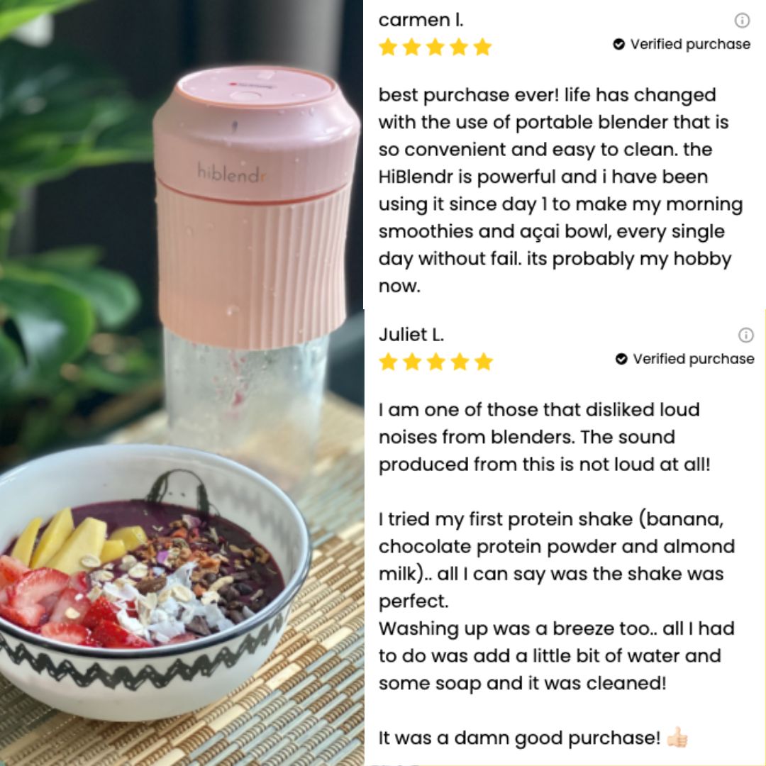 HiBlendr™ The AllNew Juice Cup Pro S Premium Portable Blender (2nd