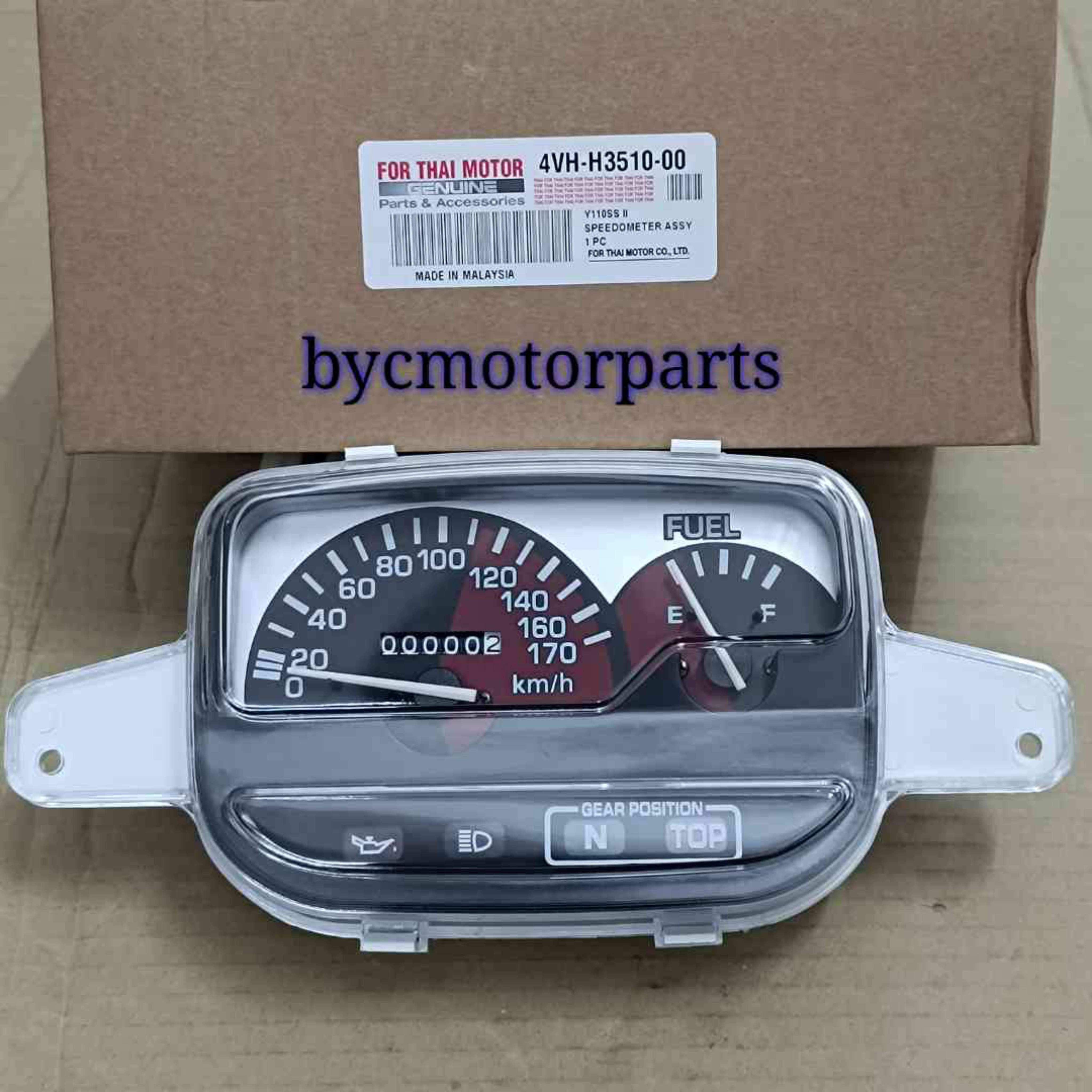 YAMAHA Y110 SS1 SS2 SPEEDOMETER METER ASSY CUTTING 4VH 170 KMH A CLASS ...