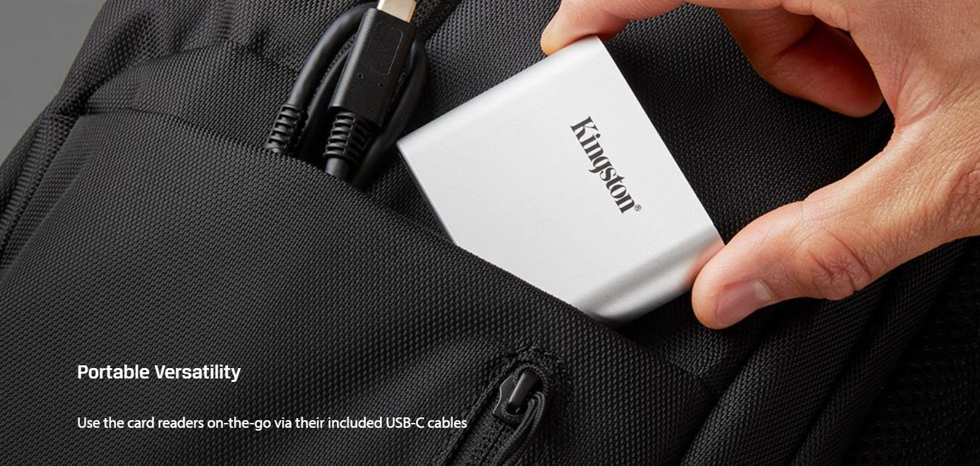 Pre-Order KINGSTON Workflow SD Reader USB3.2 USB-C Card Reader (WFS-SD ...