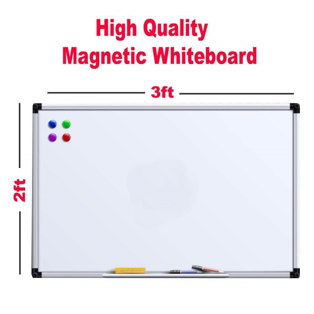 White Board Whiteboard/Whiteboard Magnetic/Non Magnetic Aluminium Frame ...