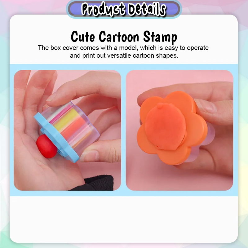 [Little B House] 12 Colour Mini Clay Set Handmade Plasticine For Kids ...