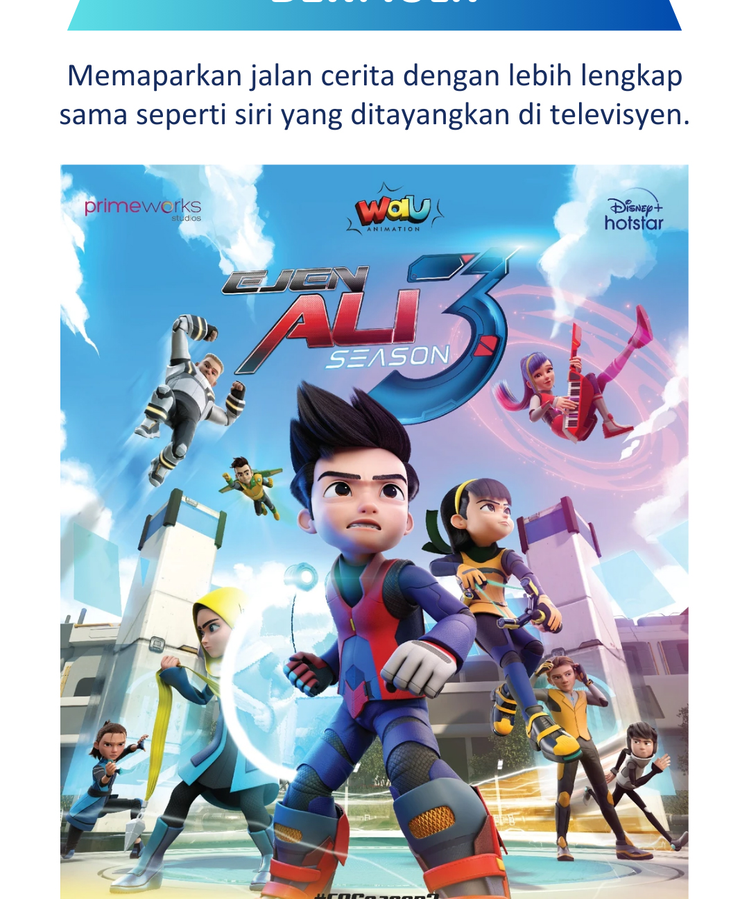 Buku Ejen Ali: Season 3 Ep 1 Misi Saingan Bermula Komik Aksi Comic Ejen ...