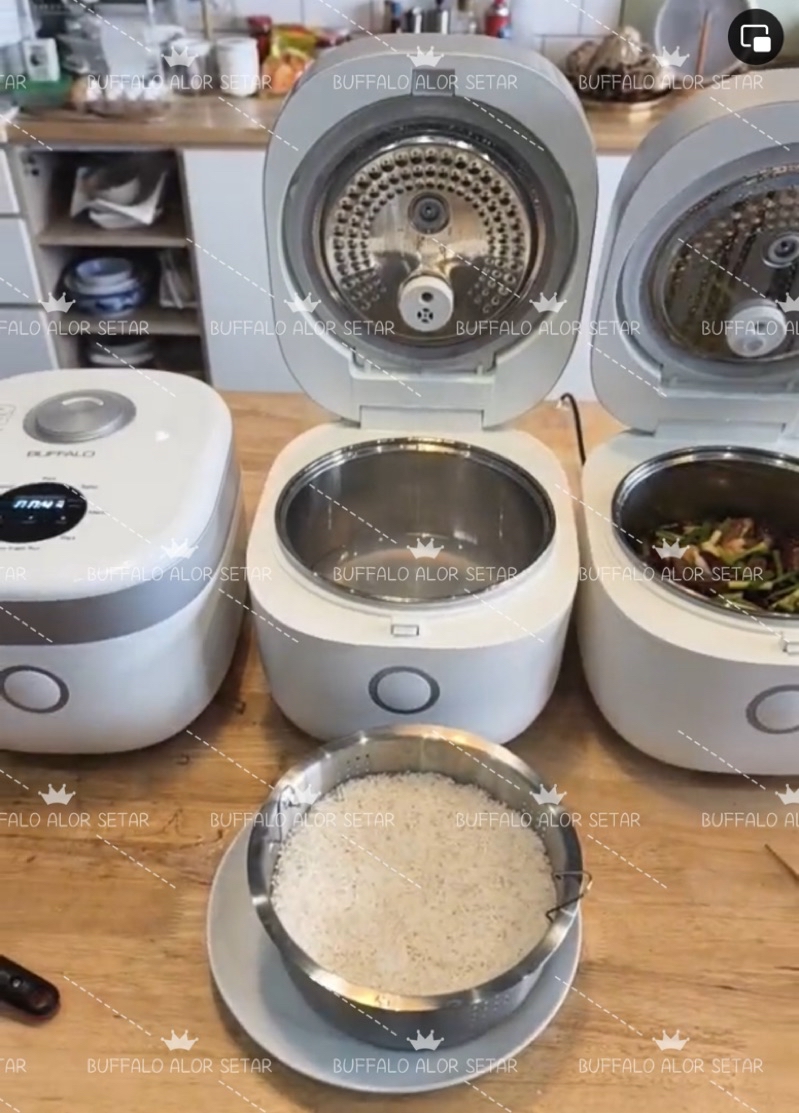 BUFFALO 1.5L LOW SUGAR MULTIFUNCTION RICE COOKER 牛头牌减糖多功能饭锅 | Shopee ...