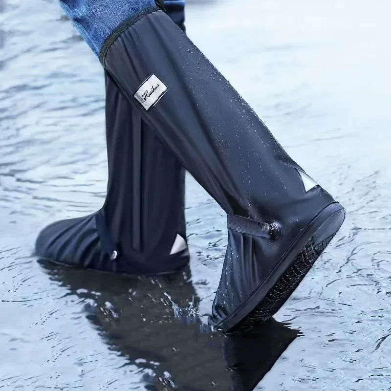 (1 Pair) Anti-slip Waterproof Rain Boot Shoes Cover Overshoes ...