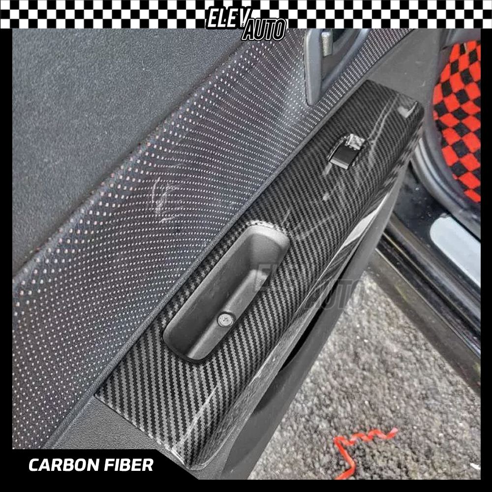 Perodua Myvi 2005-2011 Window Switch Panel Trim Carbon Fiber Black ...