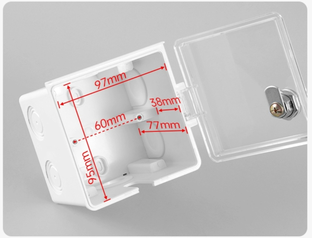 Waterproof Junction Box Key type Outdoor Protextion Anti Theft Anti ...