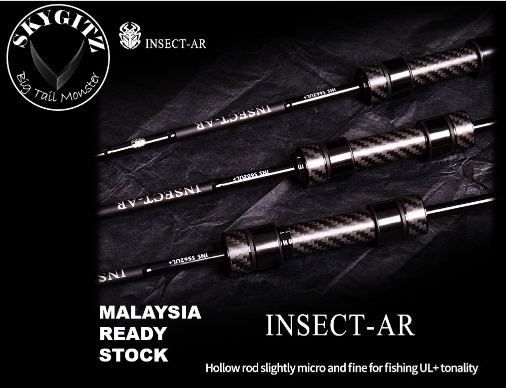 SKYGITZ MALAYSIA INSECT-AR Black Edition UL ultralight Full Carbon ...