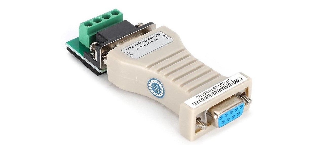 UOTEK RS232 Serial Port to RS485 Converter for Machine Door Access ...