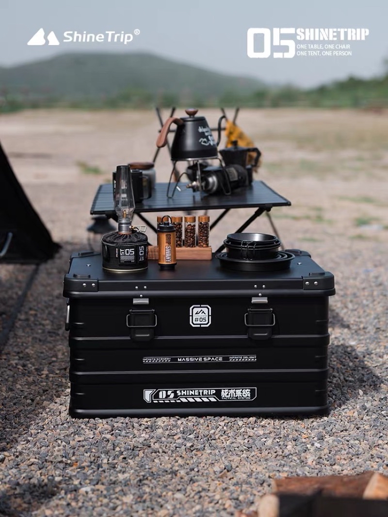 ShineTrip Alloy Box IGT Coffee Box 44L 72L 05 Series Tactical Aluminum ...
