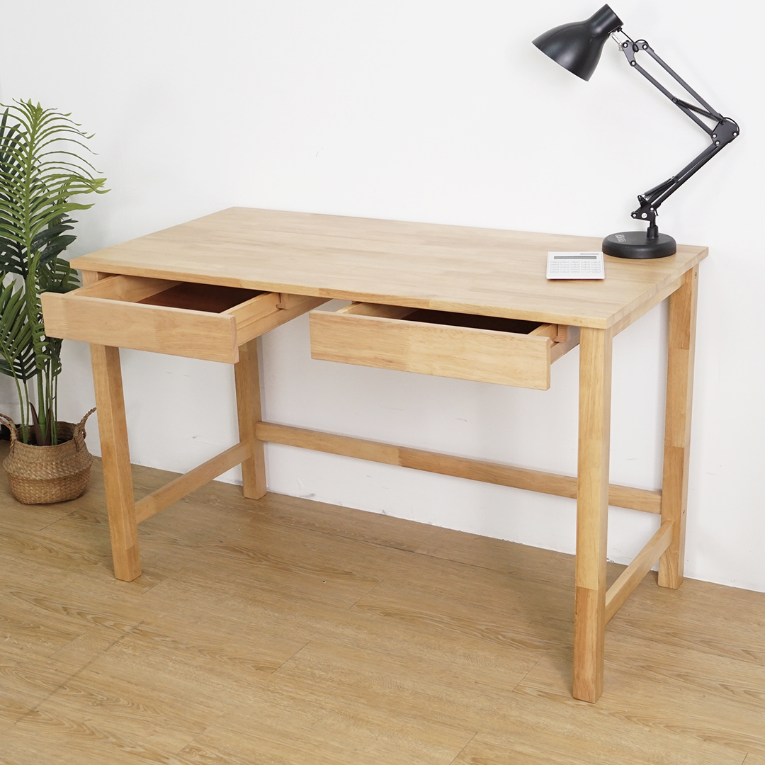 Furniture Direct OTARU 120cm Full Solid Study DeskNatural Shopee