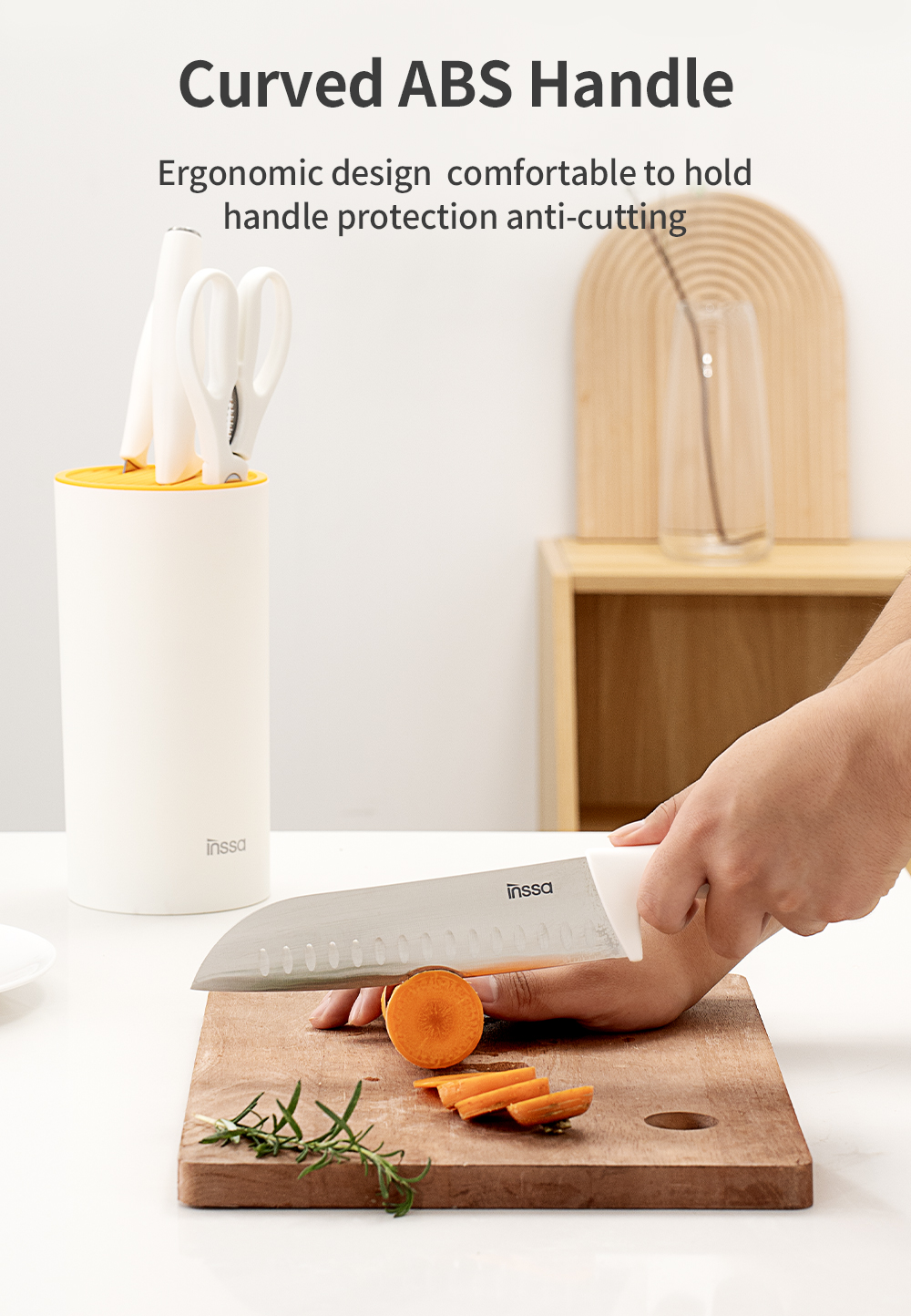 Simplus Knife Set | 5Pcs Stainless Steel Blade丨Cutting Meat Vegetables ...