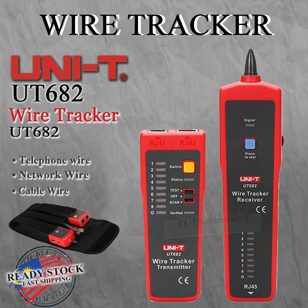 UNI-T UT682 / UT682-CHN - TELEPHONE CABLE NETWORK CABLE LINE WIRE ...