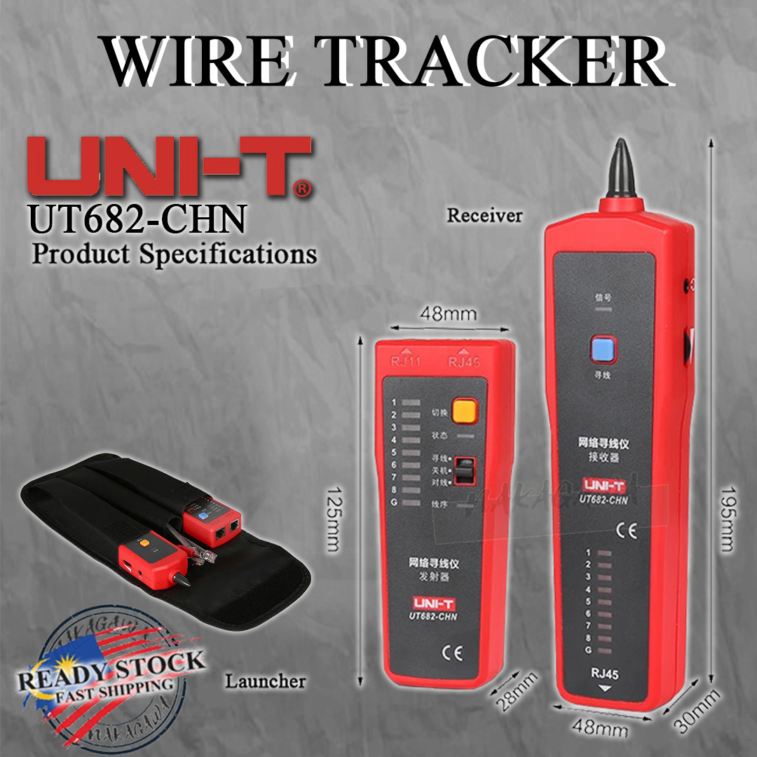 UT682 Wire Tracker, Kabeltester