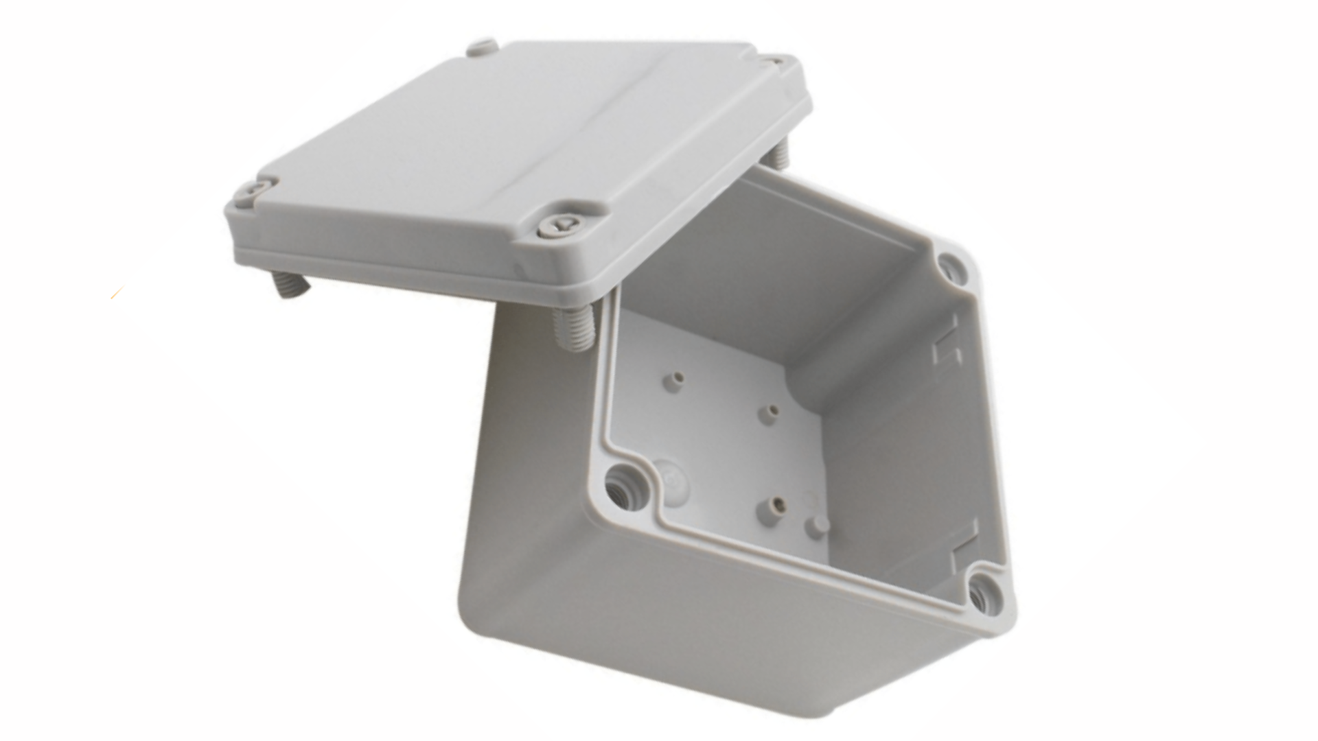 Outdoor Weatherproof PVC Enclosure Box 4 x 4 Inch 4'' X 4'' X 2 ...