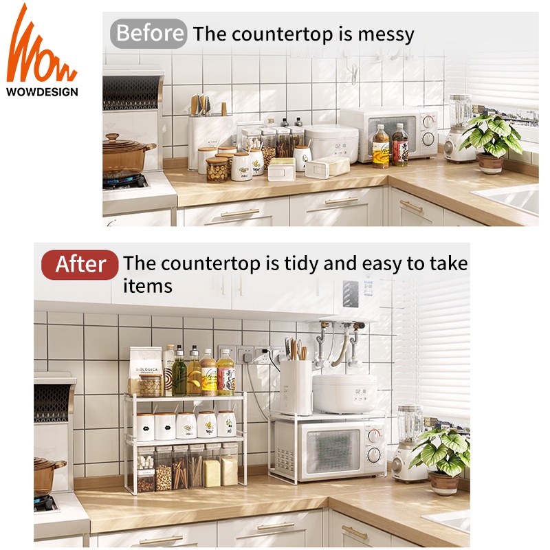 Kitchen Storage Rack Kitchen Organizer Rak Dapur Seasoning Rack ...