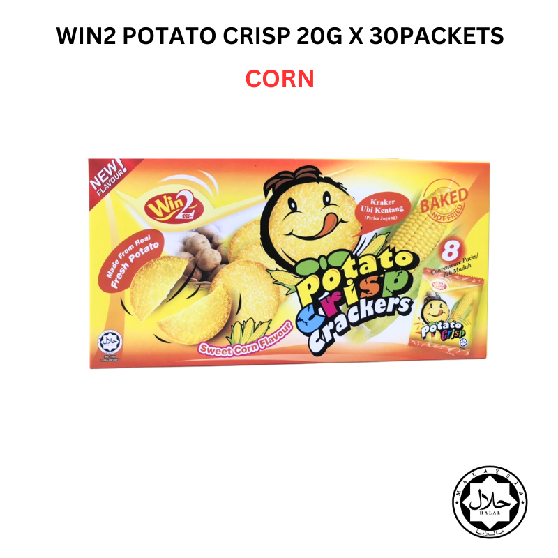 WIN2 POTATO CRISP MIX FLAVOUR 20G X 30PACKS | Shopee Malaysia