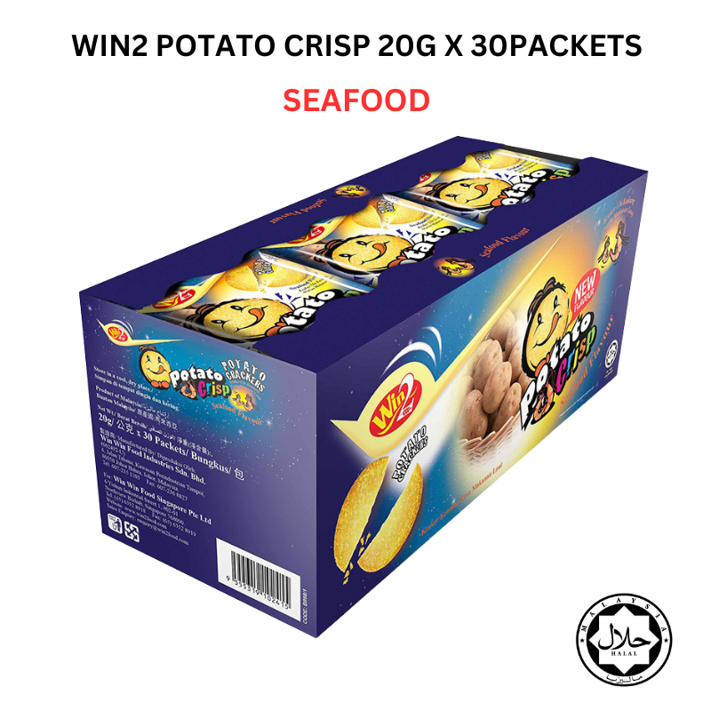 WIN2 POTATO CRISP MIX FLAVOUR 20G X 30PACKS | Shopee Malaysia
