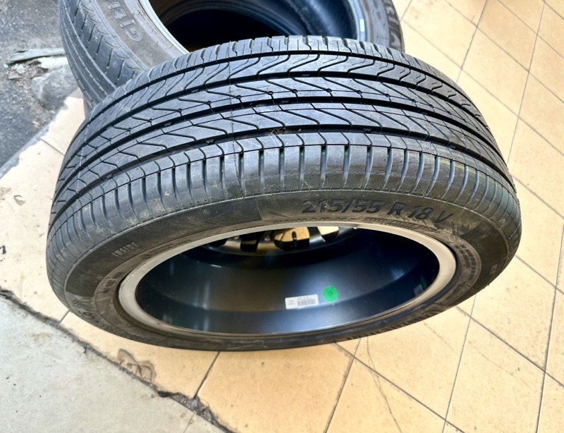 PROTON X50 TYRE 215/55 R 18V CONTINENTAL TYRE WITH SPROT RIM READY ...