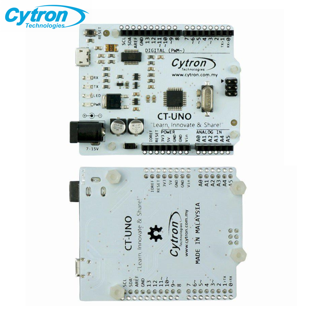 Cytron UNO - Arduino UNO Compatible, Cytron version of Arduino UNO R3 ...
