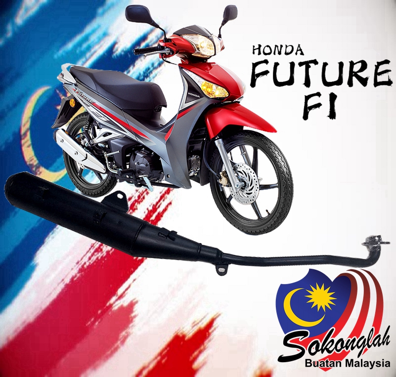 HONDA FUTURE 125 FI VS STD EXHAUST EJM MUFFLER ORI OEM ORIGINAL ...