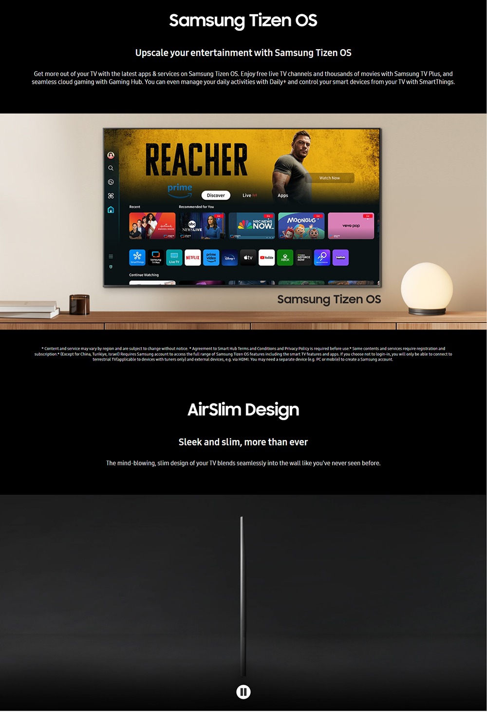 Samsung QA55Q60DAKXXM 55 Inch QLED Q60D 4K Tizen OS Smart TV (2024