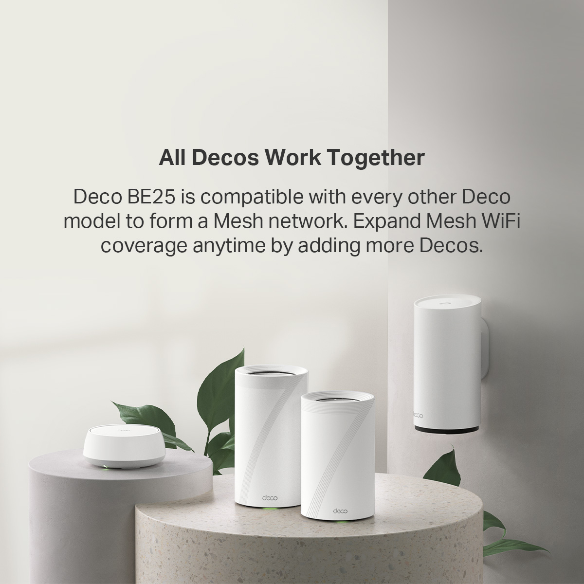 TP-Link BE5000 WiFi 7 Whole Home AI-Driven Mesh WiFi Router with ...