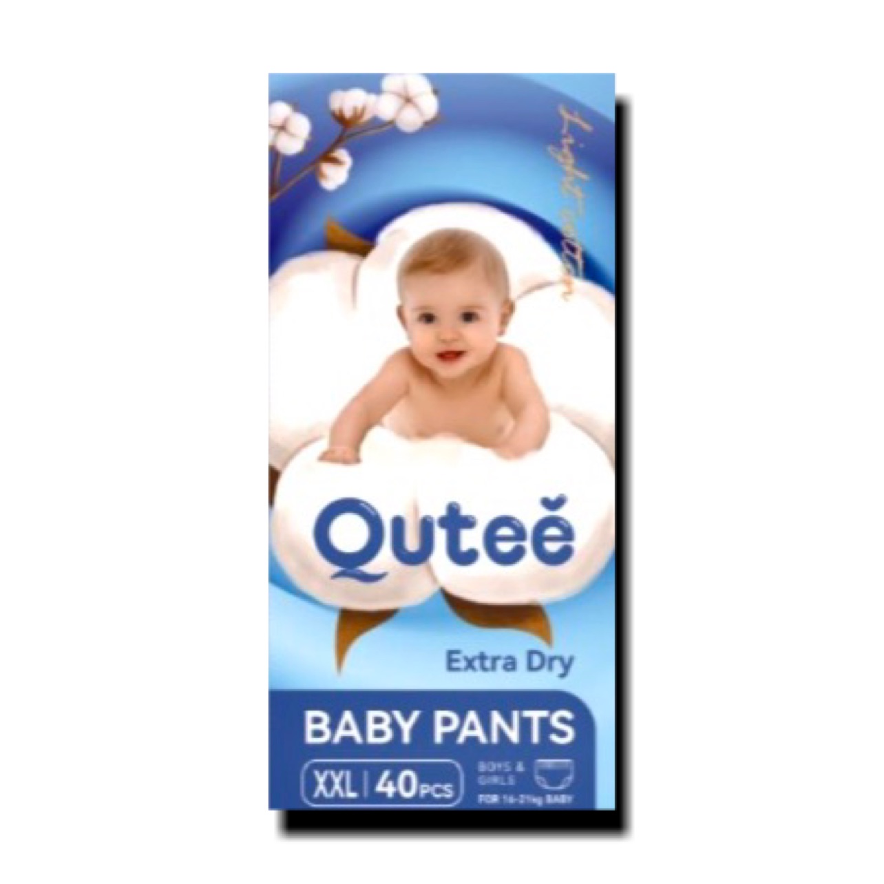 Qutee EXTRA DRY TAPE DIAPERS / PANTS DIAPERS (Lampin Pakai Buang/Baby ...