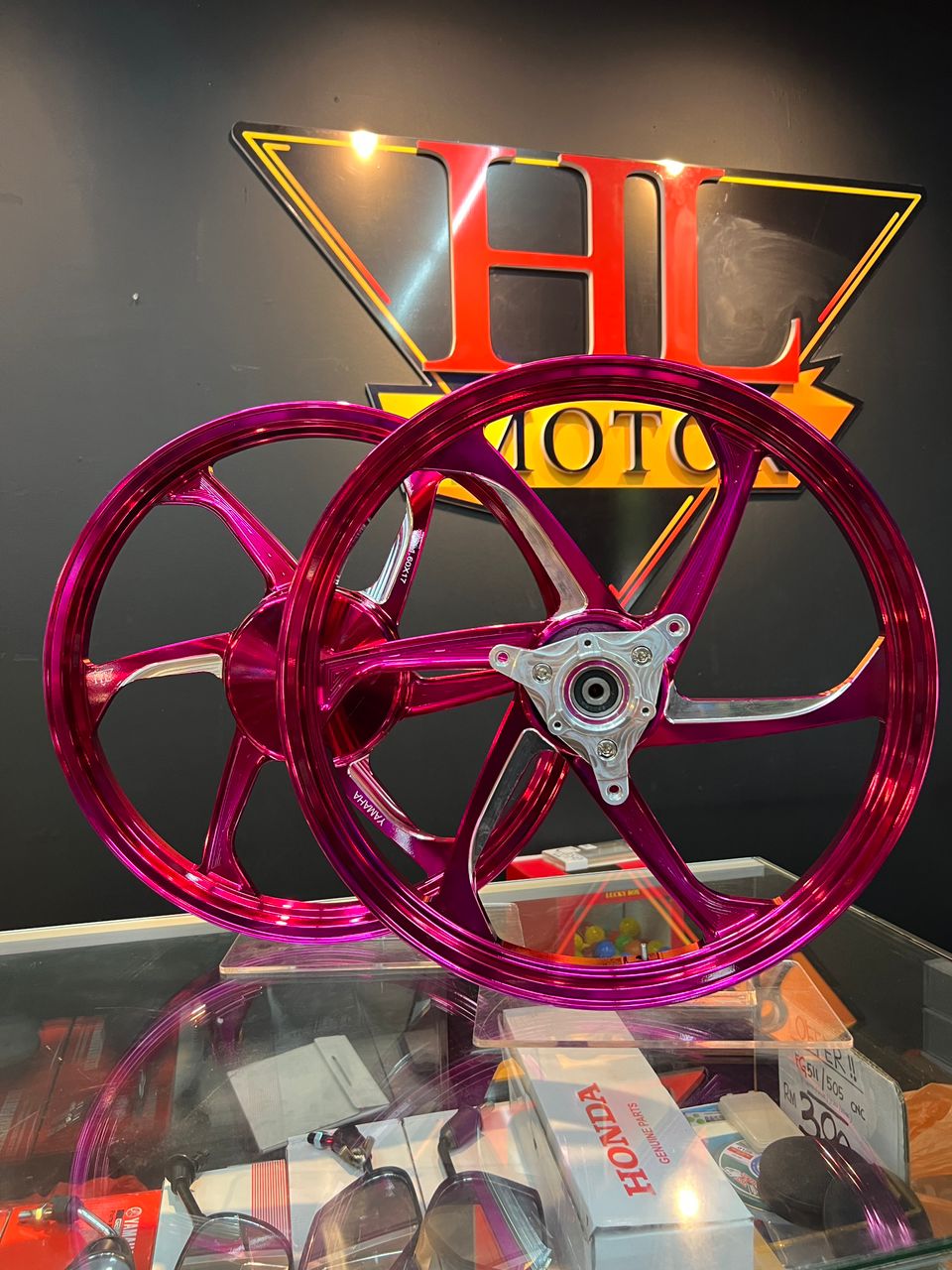 HL Sport Rim S6 Nvx cnc S6 Size 17 Inci 6 batang Sportrim Nvxv3 HL ...