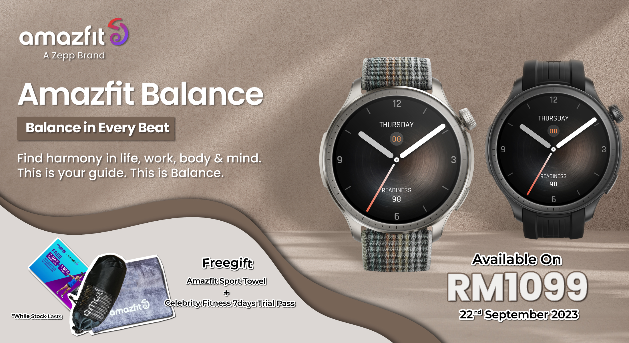 Amazfit Balance Smartwatch, 1.5 HD AMOLED, Chat AI Fitness Coach